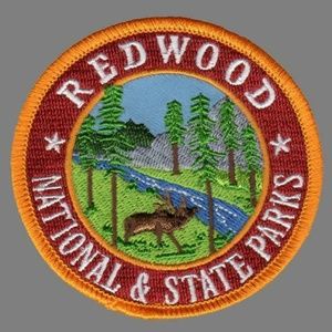 Redwoods National and State Park Iron On Patch